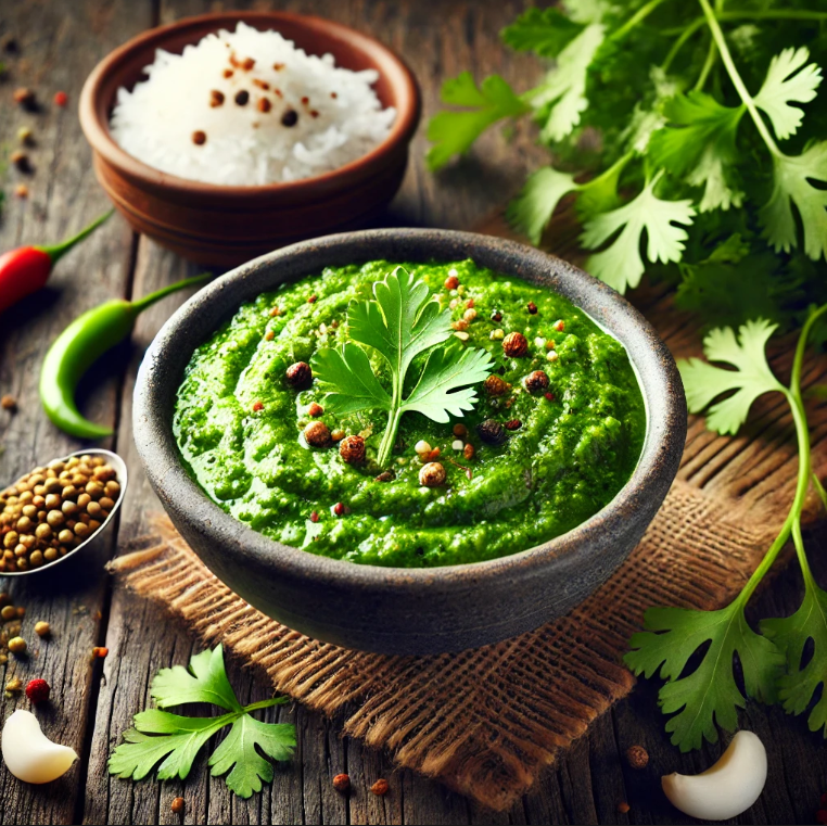 Coriander Coconut Chutney